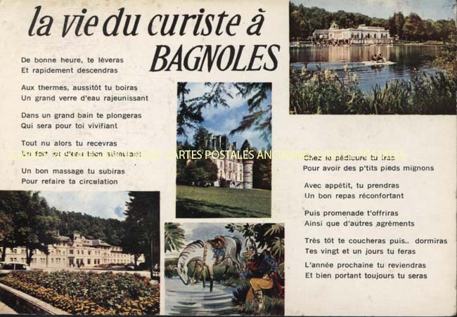 Cartes postales anciennes > CARTES POSTALES > carte postale ancienne > cartes-postales-ancienne.com Normandie Orne Bagnoles De L'Orne