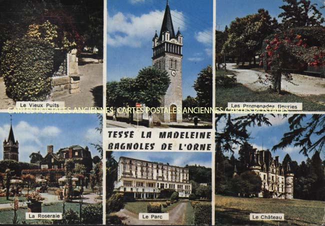 Cartes postales anciennes > CARTES POSTALES > carte postale ancienne > cartes-postales-ancienne.com Normandie Orne Bagnoles De L'Orne