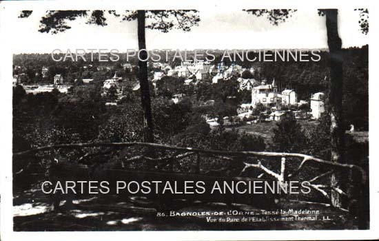 Cartes postales anciennes > CARTES POSTALES > carte postale ancienne > cartes-postales-ancienne.com Normandie Orne Bagnoles De L'Orne
