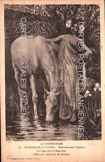 Cartes postales anciennes > CARTES POSTALES > carte postale ancienne > cartes-postales-ancienne.com Normandie Orne Bagnoles De L'Orne