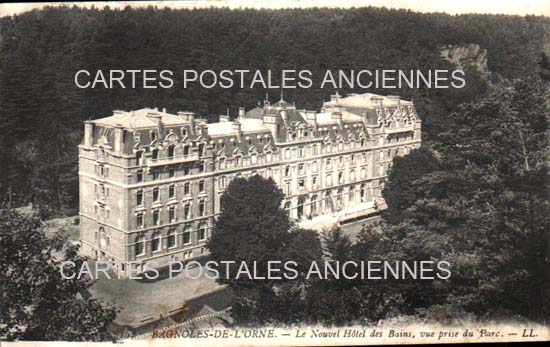 Cartes postales anciennes > CARTES POSTALES > carte postale ancienne > cartes-postales-ancienne.com Normandie Orne Bagnoles De L'Orne