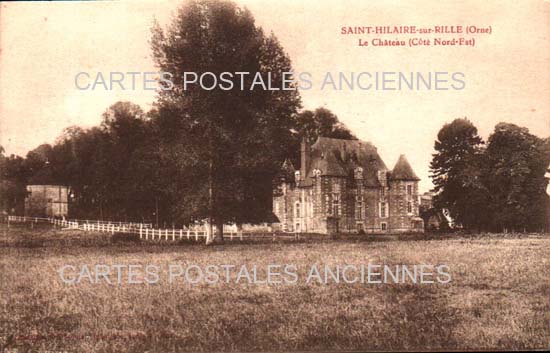 Cartes postales anciennes > CARTES POSTALES > carte postale ancienne > cartes-postales-ancienne.com Normandie Orne Saint Hilaire Sur Rile