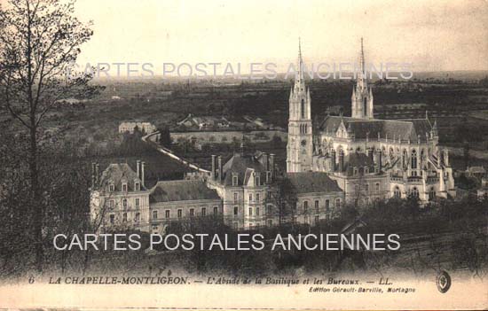 Cartes postales anciennes > CARTES POSTALES > carte postale ancienne > cartes-postales-ancienne.com Normandie Orne La Chapelle Montligeon