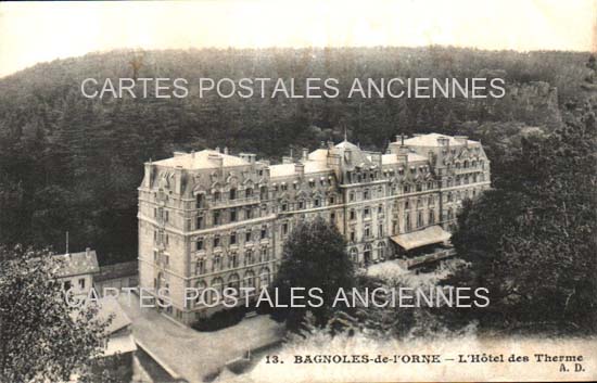 Cartes postales anciennes > CARTES POSTALES > carte postale ancienne > cartes-postales-ancienne.com Normandie Orne Bagnoles De L'Orne