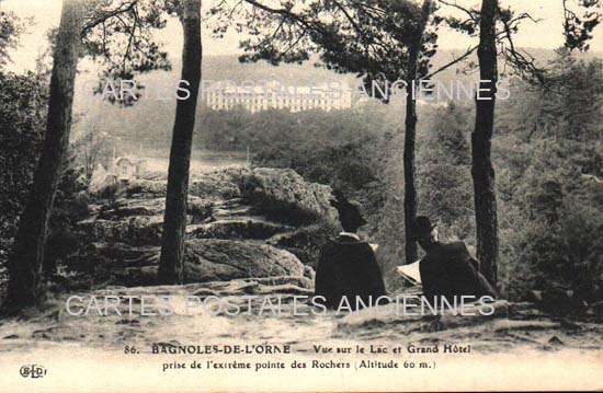 Cartes postales anciennes > CARTES POSTALES > carte postale ancienne > cartes-postales-ancienne.com Normandie Orne Bagnoles De L'Orne