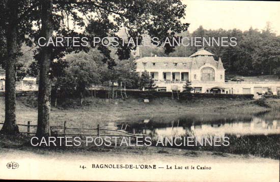 Cartes postales anciennes > CARTES POSTALES > carte postale ancienne > cartes-postales-ancienne.com Normandie Orne Bagnoles De L'Orne