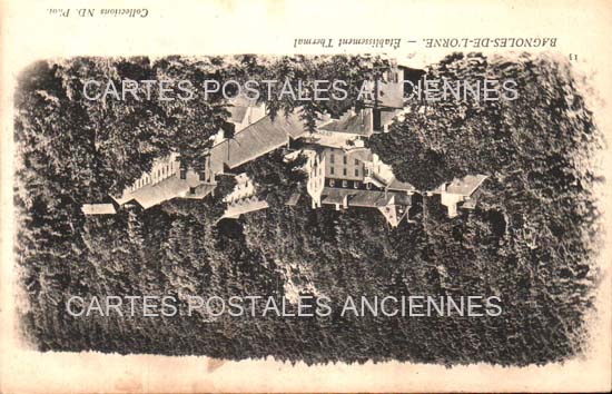 Cartes postales anciennes > CARTES POSTALES > carte postale ancienne > cartes-postales-ancienne.com Normandie Orne Bagnoles De L'Orne