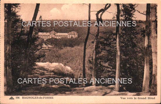 Cartes postales anciennes > CARTES POSTALES > carte postale ancienne > cartes-postales-ancienne.com Normandie Orne Bagnoles De L'Orne