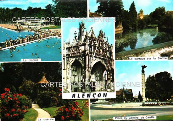 Cartes postales anciennes > CARTES POSTALES > carte postale ancienne > cartes-postales-ancienne.com Normandie Orne Alencon