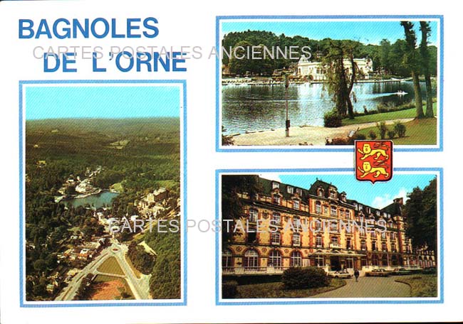 Cartes postales anciennes > CARTES POSTALES > carte postale ancienne > cartes-postales-ancienne.com Normandie Orne Bagnoles De L'Orne
