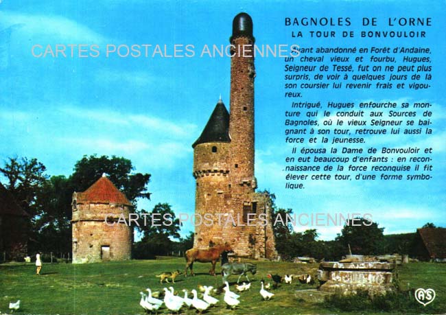 Cartes postales anciennes > CARTES POSTALES > carte postale ancienne > cartes-postales-ancienne.com Normandie Orne Bagnoles De L'Orne