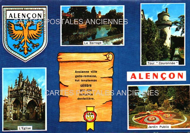 Cartes postales anciennes > CARTES POSTALES > carte postale ancienne > cartes-postales-ancienne.com Normandie Orne Alencon