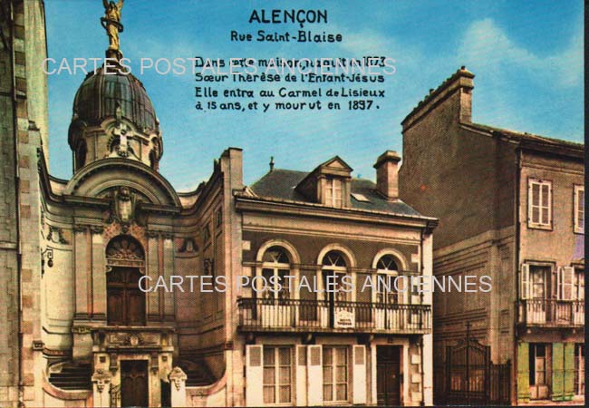 Cartes postales anciennes > CARTES POSTALES > carte postale ancienne > cartes-postales-ancienne.com Normandie Orne Alencon