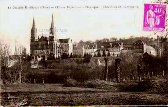 Cartes postales anciennes > CARTES POSTALES > carte postale ancienne > cartes-postales-ancienne.com Normandie Orne La Chapelle Montligeon