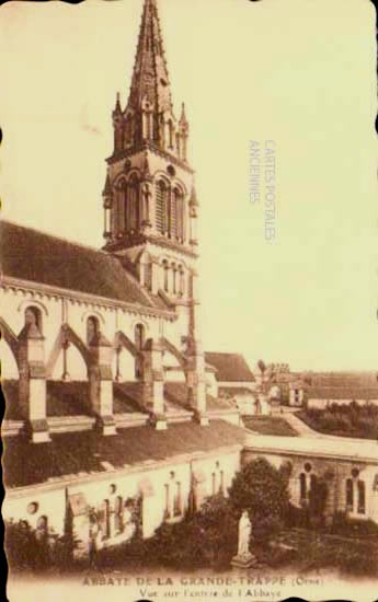 Cartes postales anciennes > CARTES POSTALES > carte postale ancienne > cartes-postales-ancienne.com Normandie Orne Soligny La Trappe
