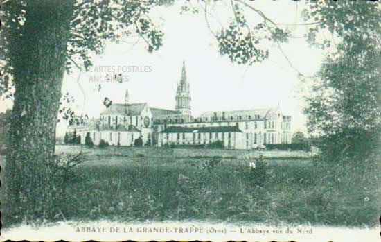 Cartes postales anciennes > CARTES POSTALES > carte postale ancienne > cartes-postales-ancienne.com Normandie Orne Soligny La Trappe