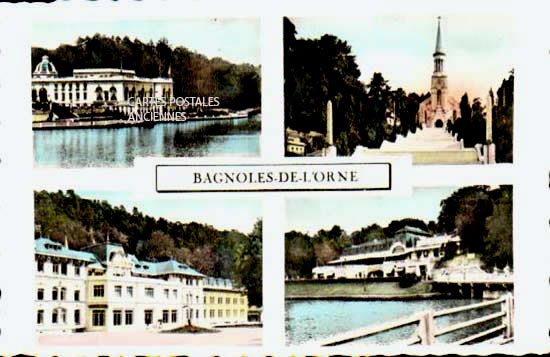 Cartes postales anciennes > CARTES POSTALES > carte postale ancienne > cartes-postales-ancienne.com Normandie Orne Bagnoles De L'Orne