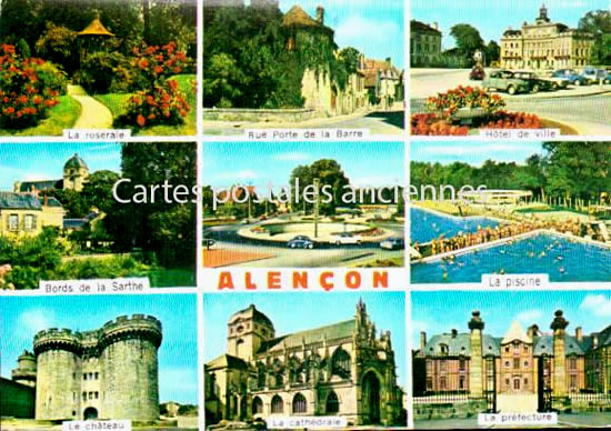 Cartes postales anciennes > CARTES POSTALES > carte postale ancienne > cartes-postales-ancienne.com Normandie Orne Alencon