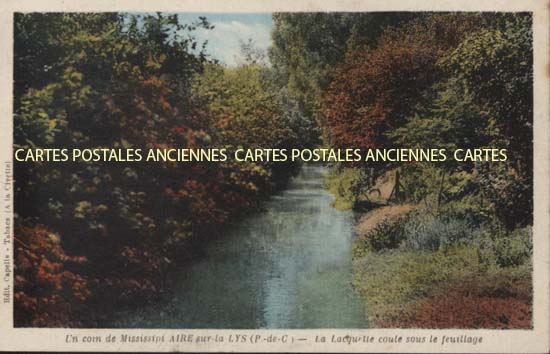Cartes postales anciennes > CARTES POSTALES > carte postale ancienne > cartes-postales-ancienne.com Hauts de france Pas de calais Aire Sur La Lys