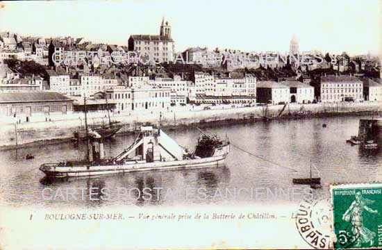 Cartes postales anciennes > CARTES POSTALES > carte postale ancienne > cartes-postales-ancienne.com Hauts de france Pas de calais Boulogne Sur Mer