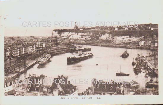 Cartes postales anciennes > CARTES POSTALES > carte postale ancienne > cartes-postales-ancienne.com Normandie Seine maritime Dieppe