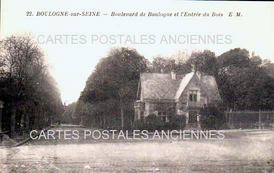 Cartes postales anciennes > CARTES POSTALES > carte postale ancienne > cartes-postales-ancienne.com Ile de france Hauts de seine Boulogne Billancourt
