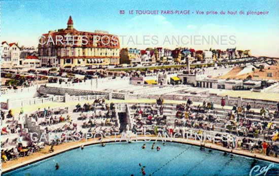 Cartes postales anciennes > CARTES POSTALES > carte postale ancienne > cartes-postales-ancienne.com Hauts de france Pas de calais Le Touquet Paris Plage