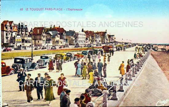 Cartes postales anciennes > CARTES POSTALES > carte postale ancienne > cartes-postales-ancienne.com Hauts de france Pas de calais Le Touquet Paris Plage
