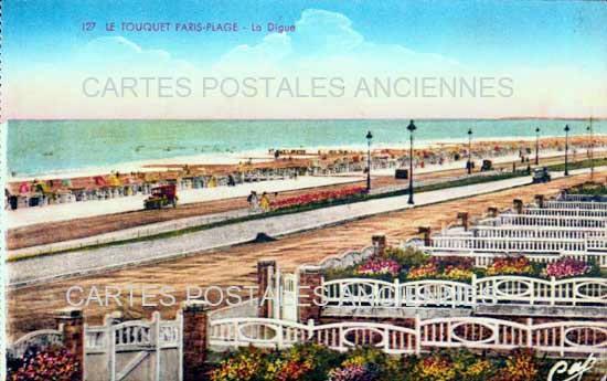 Cartes postales anciennes > CARTES POSTALES > carte postale ancienne > cartes-postales-ancienne.com Hauts de france Pas de calais Le Touquet Paris Plage