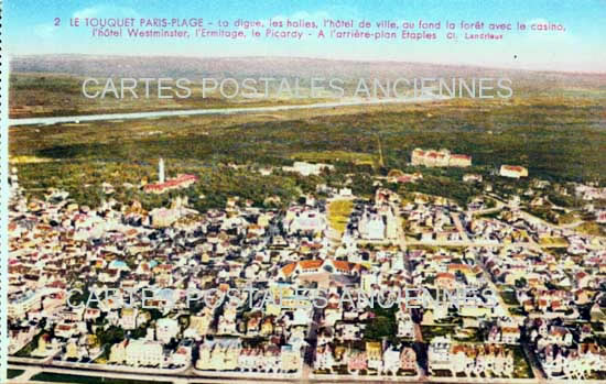 Cartes postales anciennes > CARTES POSTALES > carte postale ancienne > cartes-postales-ancienne.com Hauts de france Pas de calais Le Touquet Paris Plage