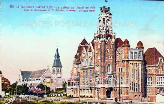 Cartes postales anciennes > CARTES POSTALES > carte postale ancienne > cartes-postales-ancienne.com Hauts de france Pas de calais Le Touquet Paris Plage