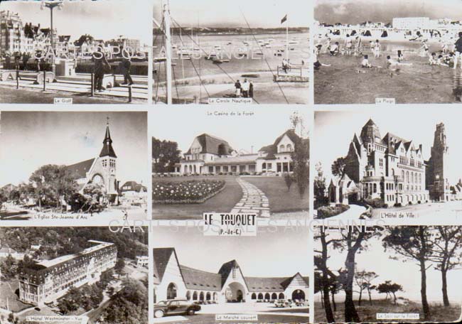 Cartes postales anciennes > CARTES POSTALES > carte postale ancienne > cartes-postales-ancienne.com Hauts de france Pas de calais Le Touquet Paris Plage