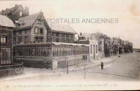 Cartes postales anciennes > CARTES POSTALES > carte postale ancienne > cartes-postales-ancienne.com Hauts de france Pas de calais Le Touquet Paris Plage