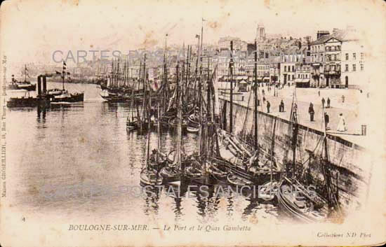 Cartes postales anciennes > CARTES POSTALES > carte postale ancienne > cartes-postales-ancienne.com Hauts de france Pas de calais Boulogne Sur Mer