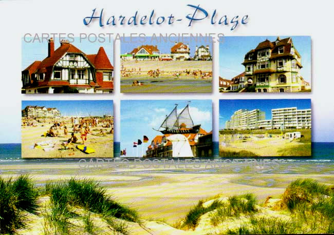 Cartes postales anciennes > CARTES POSTALES > carte postale ancienne > cartes-postales-ancienne.com Hauts de france Pas de calais Hardelot Plage