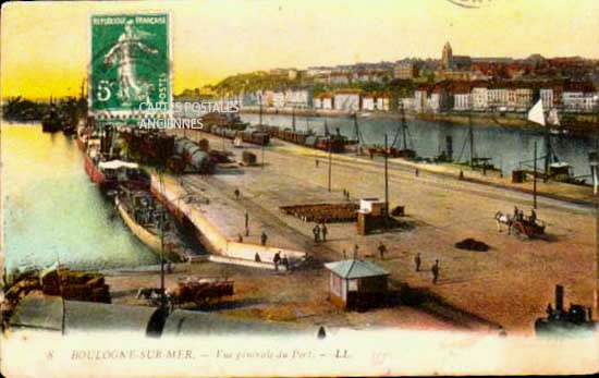 Cartes postales anciennes > CARTES POSTALES > carte postale ancienne > cartes-postales-ancienne.com Hauts de france Pas de calais Boulogne Sur Mer