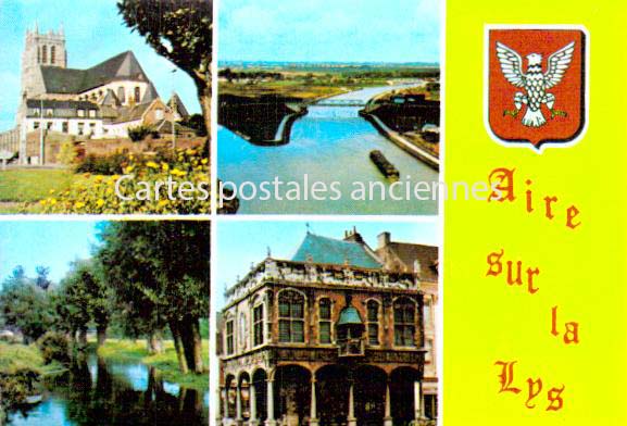 Cartes postales anciennes > CARTES POSTALES > carte postale ancienne > cartes-postales-ancienne.com Hauts de france Pas de calais Aire Sur La Lys