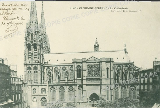 Cartes postales anciennes > CARTES POSTALES > carte postale ancienne > cartes-postales-ancienne.com Puy de dome  Clermont Ferrand