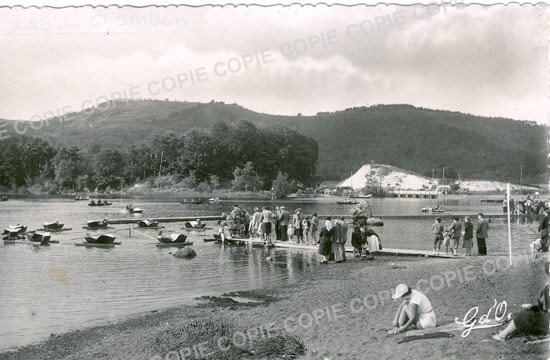 Cartes postales anciennes > CARTES POSTALES > carte postale ancienne > cartes-postales-ancienne.com Auvergne rhone alpes Puy de dome Chambon Sur Lac