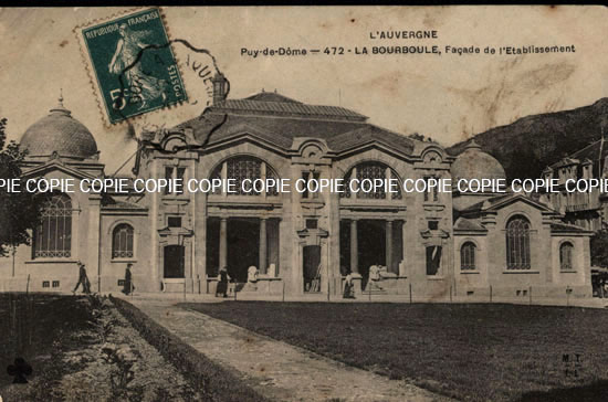 Cartes postales anciennes > CARTES POSTALES > carte postale ancienne > cartes-postales-ancienne.com Puy de dome  La Bourboule