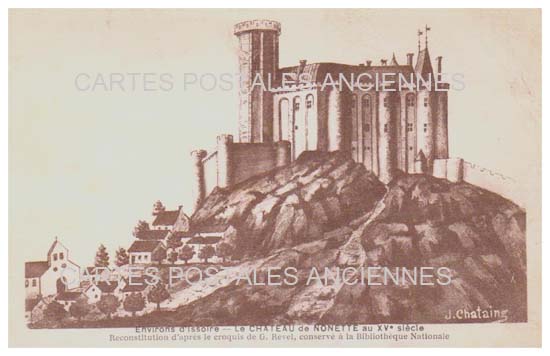 Cartes postales anciennes > CARTES POSTALES > carte postale ancienne > cartes-postales-ancienne.com Auvergne rhone alpes Puy de dome Nonette