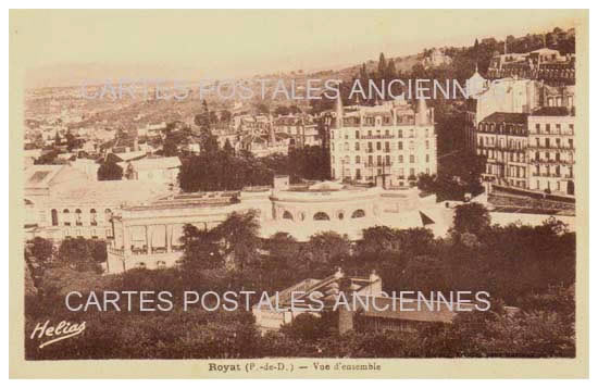 Cartes postales anciennes > CARTES POSTALES > carte postale ancienne > cartes-postales-ancienne.com Auvergne rhone alpes Puy de dome Royat