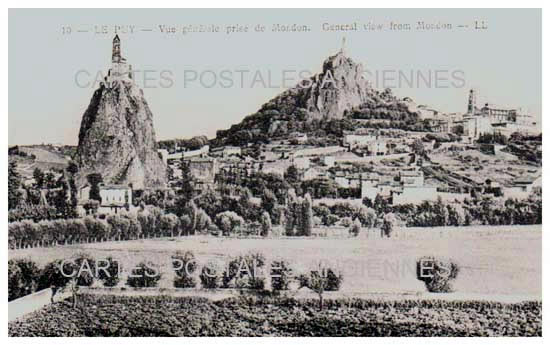 Cartes postales anciennes > CARTES POSTALES > carte postale ancienne > cartes-postales-ancienne.com Haute loire  Le Puy En Velay