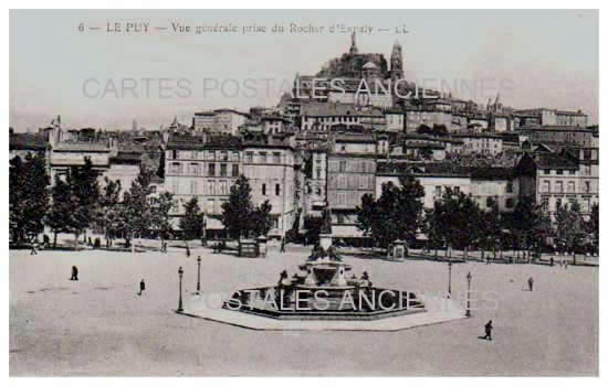 Cartes postales anciennes > CARTES POSTALES > carte postale ancienne > cartes-postales-ancienne.com Haute loire  Le Puy En Velay