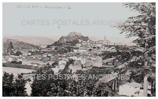 Cartes postales anciennes > CARTES POSTALES > carte postale ancienne > cartes-postales-ancienne.com Haute loire  Le Puy En Velay