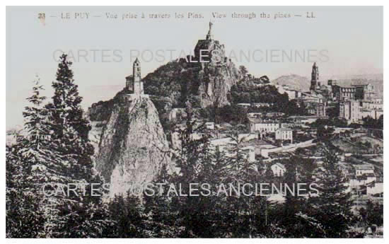 Cartes postales anciennes > CARTES POSTALES > carte postale ancienne > cartes-postales-ancienne.com Haute loire 43 Le Puy En Velay