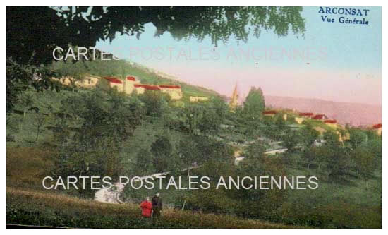 Cartes postales anciennes > CARTES POSTALES > carte postale ancienne > cartes-postales-ancienne.com Puy de dome  Arconsat