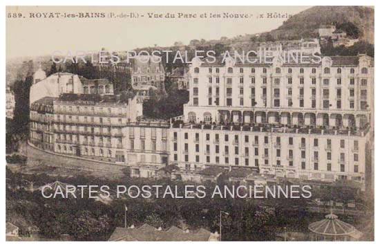 Cartes postales anciennes > CARTES POSTALES > carte postale ancienne > cartes-postales-ancienne.com Auvergne rhone alpes Puy de dome Royat