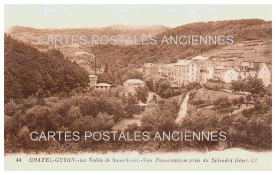 Cartes postales anciennes > CARTES POSTALES > carte postale ancienne > cartes-postales-ancienne.com Puy de dome  Chatel-Guyon