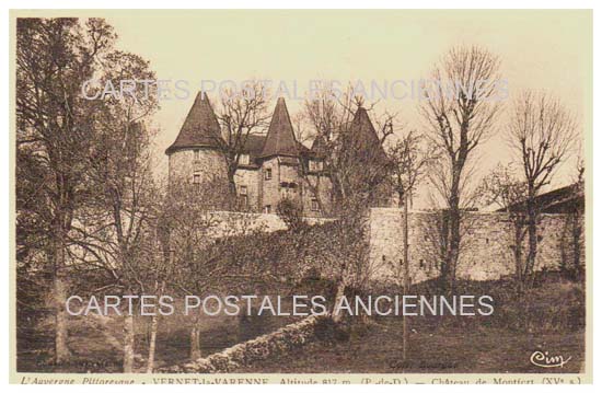 Cartes postales anciennes > CARTES POSTALES > carte postale ancienne > cartes-postales-ancienne.com Auvergne rhone alpes Puy de dome Vernet La Varenne
